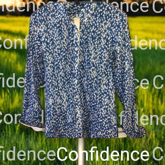 Like New, Brooks Brothers Cotton Poplin Button Down Cerulean Blue Shirt Size 6 - Picture 3 of 10